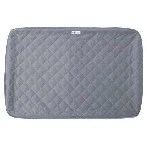 Paw Inspired Fitted Fleece Bottom Pan Liner for Critter Nation Cage, Gray | Tray Cover for Ferret Nation/Critter Nation Cage, For Ferrets, Rats, Chinchillas, Hedgehogs, Small Animals, Pets - color: Gray, size: Bottom Pan Liner