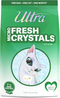 Ultra by Cat's Pride Fresh Scent Micro Crystals, Soft on Paws Litter, 5lb