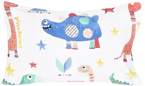 Scientific Sleep Jurassic Big Dinosaur Cute Kids Teen Boys Girls 100% Cotton 4 Pcs Full Bed Sheet Set, Flat Sheet & Fitted Sheet & Pillowcase Kids Bedding Set Full - color: Dinosaur 3, size: Full