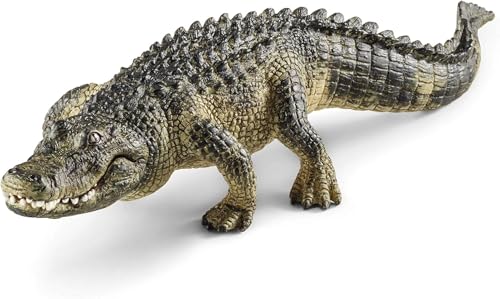 Schleich Wild Life - 5PC North American Animal Figurine Bundle - Realistic Moose, Wolf, Fox, Alligator, and Grizzly Bear Figures - Educational Toys for Kids for Screen-Free Play - 3+ | 77417 | Wild Animal Figurine, Realistic Animal Toys, Safari Toy for Bo
