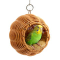 Bird Nest for Cage Hanging Small Bird Bed with Mat, Parakeet Nest | Washable Bird Hammock Hamster Toys Warm Bed House Cage Accessories for Parrot Budgie Finch Canary