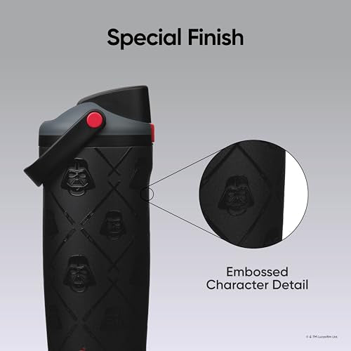 Owala Star Wars FreeSip Sway Stainless Steel Water Bottle 30oz Darth Vader - color: Darth Vader