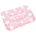 Small Animal Bed Mat, Soft & Warm, Suitable for Guinea Pig, Hamster, Rabbit, Rat and Bearded Dragon (XX-Large(19.7''x15.7''), Star Pink) - color: Star Pink, size: XX-Large(19.7''x15.7'')