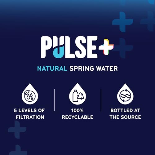 PULSE Disney Princess Natural Spring Water - Disney Bottles - Filtered Spring - BPA-Free Recyclable Bottles - 12 Pack - style: Disney Princesses