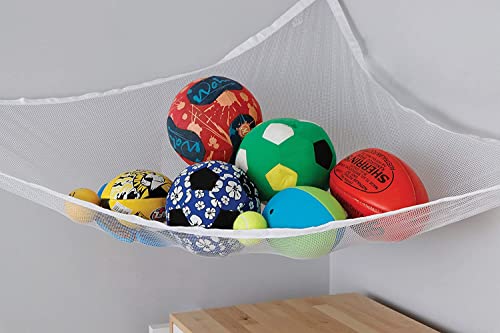 Little Chicks Plush Stuffed Animal Net Hammock -Corner Organizer and Toy Holder - Extra Large Hanging Storage for Kids Bedroom - size: 72.75x51.5x51.5 Inch (Pack of 1)
