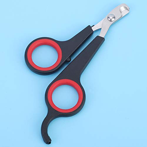 YUYTE Parrot Wing Clippers, Solid Stainless Steel Bird Nail Clipper, Bird Nail Clipper 4.6X2.4X0.2In Animal Rope Thick for Soft Paddle for Tools