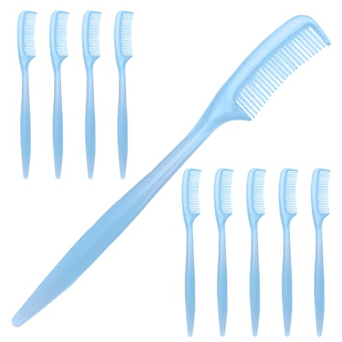 Bunny Brush | 10 Pieces Small Animal Hair Grooming Tool | Hamster Cleaning Supplies | for Tiny Pet Ferret Indoor Home Coat Sensitive Skin Daily Care - color: Blue