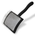 Chris Christensen Big K Dog Slicker Brush for Dogs (Goldendoodles, Labradoodles, Poodles), Groom Like a Professional, Fluff Detangle Style, Saves Time Energy, Black, Large - color: Black, size: Large