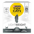 Purina Tidy Cats Lightweight 4-in-1 Strength Multi-Cat Litter, 17 lb Box - size: 17 Pound (Pack of 1), style: LightWeight
