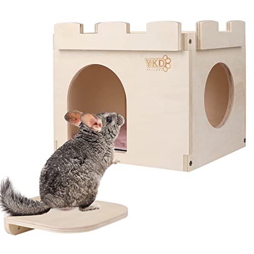 YKD Castle Chinchilla House and Chinchilla Wood Suspension Bridge Bundle Suit