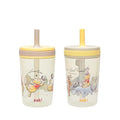 Zak Designs Disney Winnie the Pooh Kelso Toddler Cups For Travel or At Home, 15oz 2-Pack Durable Plastic Sippy Cups With Leak-Proof Design is Perfect For Kids (Winnie the Pooh & Friends) | BPA Free, Plastic, Sippy Cups, Cup Holder Friendly, Dishwasher Saf