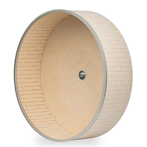 15 Inch Wide Silent Chinchilla Running Wheel with Double Ball Bearings