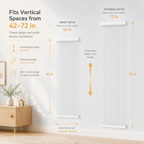 Stuffed Animal Storage Wood Soft Toy Storage for Kids Room，Wall Mount Door Hanging Stuffed Animal Toy Organizer Shelf for Nursery Play Room White -Patent - color: white Board+white Rope