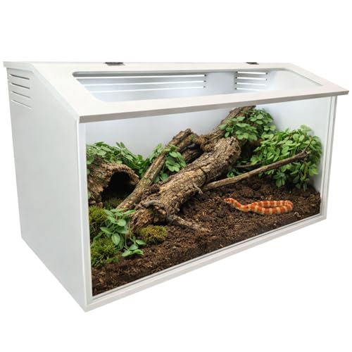Sahara Cage - Unique & Modern Cage for Hamsters, Gerbils, Degus, Rats, Hedgehogs, Reptiles, and Other Small Animals (Small) - size: Small