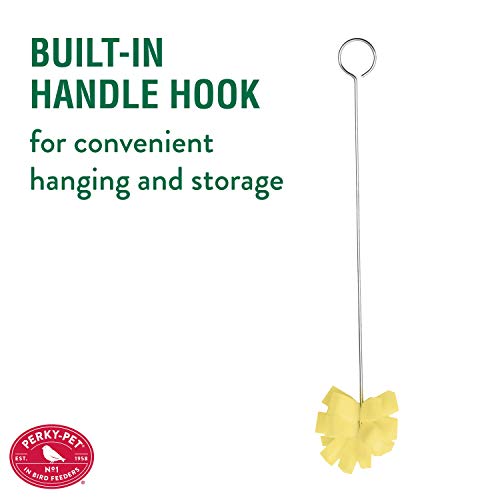 Perky-Pet 23T Bird Feeder Foam Cleaning Mop (Pack of 12) - color: Yellow, size: 1 Count (Pack of 12)