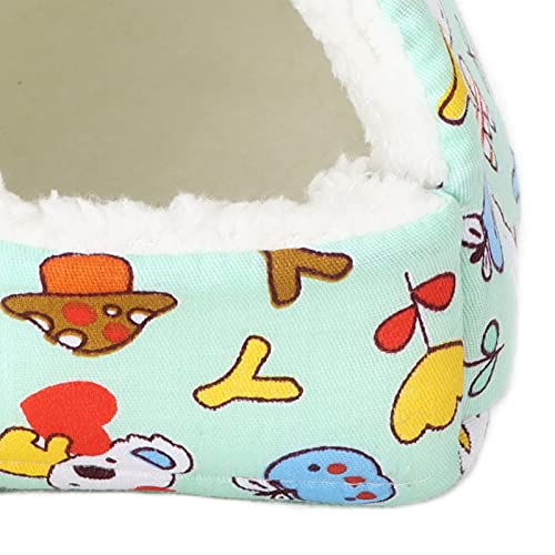 Zerodis Hanging Hammock - Soft Cotton Hamster Bed for Small Pets: Guinea Pigs & Hamsters - size: 17*15
