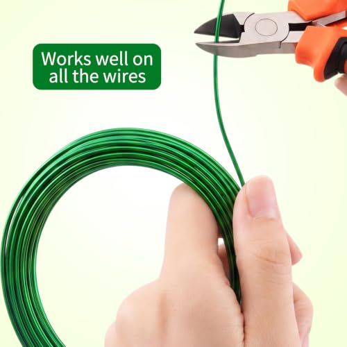 Mudder 5 Roll Aluminum Bonsai Training Wire Tree 1/1.5/2.0/4/6mm 85 Feet Total with Bonsai Wire Cutter Anodized Training for Holding Branches Small Trunks(Classic) - color: Classic, size: 1/1.5/2/4/6mm