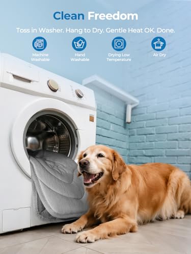Dog Cooling Mat, Anti-Slip, Thick 3D Orthopedic Summer Pad for Dogs & Cats, Q-MAX > 0.5, Non-Toxic, Machine Washable, Chew-Resistant, Portable for Crate, Bed, Sofa, Car (Cool Grey, Small) - size: Small