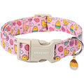 ARING PET Easter Dog Collar-Cute Adjustable Pink Chick Pet Collars Puppy Collar Gifts with Quick Release Buckle for Girl Boy Dogs-XS - color: Easter-Pink Chick, size: X-Small