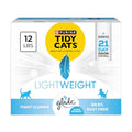 Purina Tidy Cats LightWeight With Glade Clear Springs Multi-Cat, Clumping, Low Dust, Scented Cat litter - 12 lb. Box - size: 12 Pound (Pack of 1)