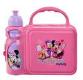 Zak MMOYG521 Minnie Mouse Combo Lunch Box with Water Bottle, Small, Multi