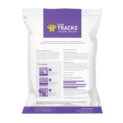 Dr. Elsey's® Clean Tracks Clumping Clay Cat Litter 40 lb. Bag - size: 40 pounds