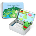 Little Pocket Frog Mini Frog Travel Buddy Cute Frog Collectible | Cute mini frog in a pocket tin, a collectible desk gift for coworkers, friends and frog lovers - style: Frog