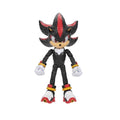 Sonic 3 Movie Action Figures 5-Inch Shadow Collector Toy Figure, Highly Articulated for Boys Girls - Officially Licensed Sonic The Hedgehog 3 Movie Product | Sonic The Hedgehog Movie 5 Inch Action Figure Wave 2 - Shadow (Grin Mouth)