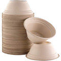 Vet-Grade Biodegradable Disposable Pet Bowls Bulk 50Pk 8Oz/1 Cup. Recycled Wheatstalk Material, Non-Toxic Food and Water Dishes for Puppies, Small Dogs or Cats. Sturdy and Leakproof for Healthy Pets! - size: 50 Pack