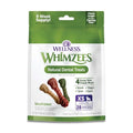 Wellness WHIMZEES Daily Brushzees Natural Dog Dental Treat, VOHC Accepted Chews, Freshens Breath, Extra-Small Size, 7.4 oz Bag, 28 Count - size: 28 Count (Pack of 1)