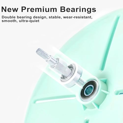 Silent Hamster Exercise Wheel,10.2 Inch Quiet Spinner Syrian Hamster Running Wheel,Anti-Skid & Adjustable Stand for Gerbils, Rats, or Other Small Pets,Green - color: Green
