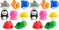 Munchkin Bath Toy Squirts, Ocean Sea Animal | 9 Months and Up | 16 Pack | For Babies and Toddlers - size: 16 Pack, style: Ocean
