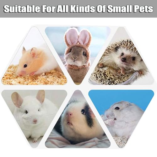 125ml Guinea Pig Water Bottle/Feeder for Hamsters/Hedgehogs/Gliders/Rabbit/mouses/Other Small Pets and Animals,Suitable for Cages, Boxes or Wall-Mounted (Grey, 125ml) - color: Grey