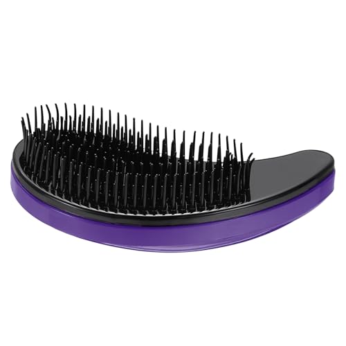 Small Dog Brushes, Grooming Brushes Puppies Hair Remover (Dark Purple, 2 Pcs) - color: Dark Purple