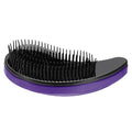 Small Dog Brushes, Grooming Brushes Puppies Hair Remover (Dark Purple, 2 Pcs) - color: Dark Purple