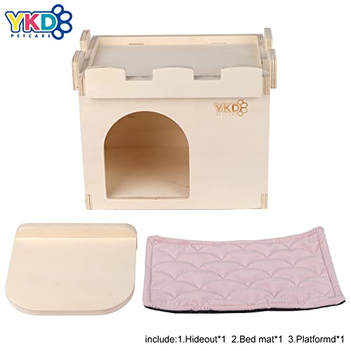 YKD Castle Chinchilla House and Chinchilla Wood Suspension Bridge Bundle Suit