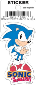Ata-Boy Sonic The Hedgehog Arms Crossed Die Cut 3" Vinyl Sticker