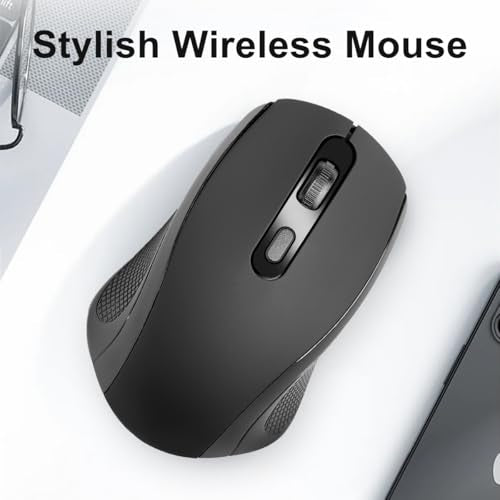 2.4G USB Wireless Mouse, Ergonomic Design, Stable Connection Process, Low Latency, Plug-and-Play, Portable Wireless Gaming Mouse, Suitable for laptops and desktops - color: Silver