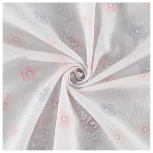 Disney Baby 4-Pack Receiving Blankets — 100% Cotton Flannel, 28" x 28" — Available in Mickey, Minnie, Pooh, Stitch or Angel — Soft Swaddle, Burp & Stroller Blankets — Gift-Ready with Ribbon Bow - color: Minnie Mouse Simply Cute