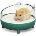 Hamster Bathtub,Small Animals Bathroom,Hamster Sand Bath Container,Hamsters Toilet for Dwarf Hamsters,Gerbils,mice,or Small Animals Food Bowl - color: Green