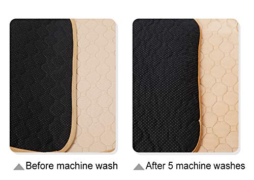 Guinea Pig Cage Liners - Washable Guinea Pig Pee Pads, Waterproof Reusable & Anti Slip Guinea Pig Bedding Fast and Super Absorbent Pee Pad for Small Animals Rabbit Hamster Rat - size: 12" 12"（5 pack Polyester）