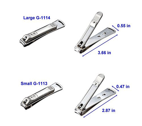 G-1114 Stainless Steel Nail Clipper, Large