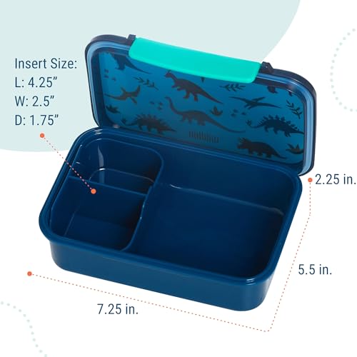 Wildkin Reusable Food Container for Kids – Airtight, Leak Resistant, Dishwasher Safe - Jurassic Dinosaurs - color: Jurassic Dinosaurs