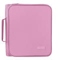 SUNEE Zippered Binder Bag with Handle, 2-Inch 3-Ring O-Ring, 500-Sheet Capacity, Includes Zip Pocket, 5-Tab Expanding File Folder, Multi-Pocket Organizer Binder for Middle School, Grape Purple - color: Grape Purple