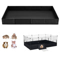 Guinea Pig Cage Liner, with Open Door Design, 48" L x 24" W | One-Hand Hook, Waterproof Washable Tarpaulin Bottom, for C&C Grid, Rabbit Hedgehog Habitat Liner