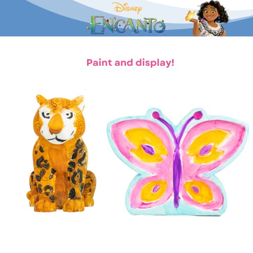 Disney Encanto DIY Paint Your Own Figurines Arts and Crafts Set for Girls - style: Encanto: Parce and Miracle Butterfly