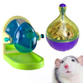 Rat Enrichment and Sniffing Toy set , Interactive Toys for Rat Guinea Pig Rabbit and Small Animal, Rats Puzzle Foraging ToyTreat Dispensing Slow Toy for Rat cage Accessories. One set contains 2 toys