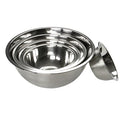 Chef Craft Brushed Mixing Bowl Set, 5 Piece Set, Stainless Steel - size: 5 Piece Set