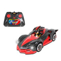 NKOK Team Sonic Racing RC Car - Shadow the Hedgehog, Turbo Boost, Ages 6+ | 2.4 GHz radio control, working lights, rubber tires, adjustable front wheel alignment - officially licensed, ages 6+ - color: Multicolor