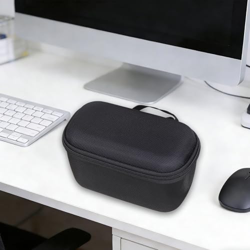 Case for ProtoArc Ergonomic Mouse, Travel Carrying Case Compatible with ProtoArc EM11 NL Bluetooth Rechargeable Wireless Vertical Mouse (Full Black) - color: Full Black